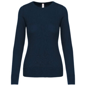 Maglione donna girocollo Navy