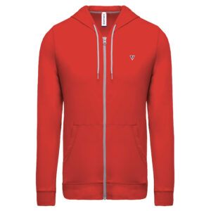 Felpa leggera unisex in cotone con cappuccio