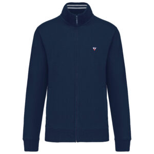 Felpa uomo marinaio zip